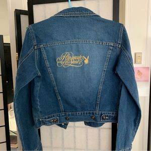 PLAYBOY PLAYMATE OF THE YEAR JEAN JACKET SIZE MEDIUM